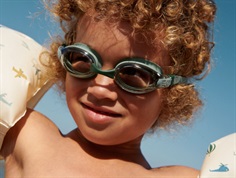 Liewood peppermint/garden green swim goggles Titas